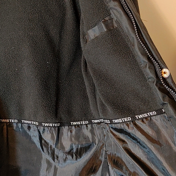 **5/$25** Twisted Black Parka - Picture 4 of 5